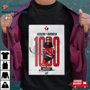 Congratulations Jordan Eberle Set To Play In His Th Game Hockey Canada Tshirt