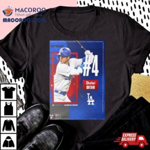 Congratulations Shohei Ohtani Won His Second Unanimous Mvp In Three Years Landing At On The Top Right Now Tshirt
