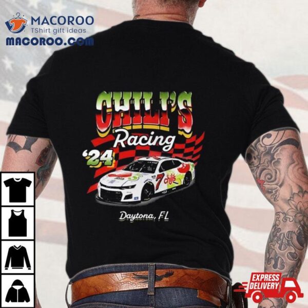 Corey Lajoie Chili’s Racing ’24 Daytona Fl T Shirt