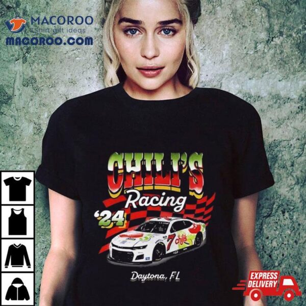 Corey Lajoie Chili’s Racing ’24 Daytona Fl T Shirt