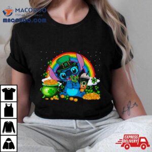 Cute Disney Stitch Patricks Tshirt