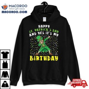 Dabbing Leprechaun Happy Saint Patrick S Day Boys Birthday Tshirt