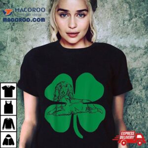 Dachshund Green Shamrock Saint Patrick’s Day Shirt