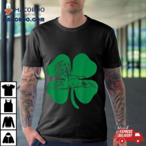 Dachshund Green Shamrock Saint Patrick S Day Tshirt