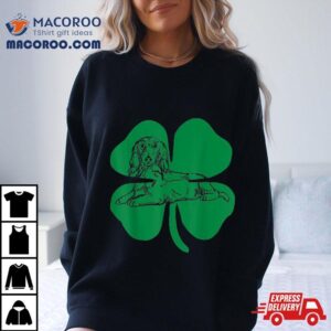 Dachshund Green Shamrock Saint Patrick S Day Tshirt