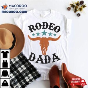 Dada 1st First Birthday Cowboy Western Rodeo Party Matching Shirt