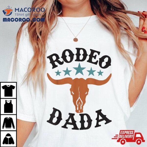 Dada 1st First Birthday Cowboy Western Rodeo Party Matching Shirt