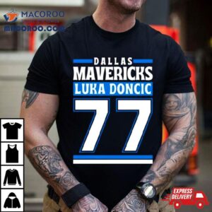 Dallas Mavericks Luka Doncic 77 Basketball Shirt