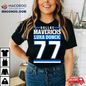 Dallas Mavericks Luka Doncic 77 Basketball Shirt