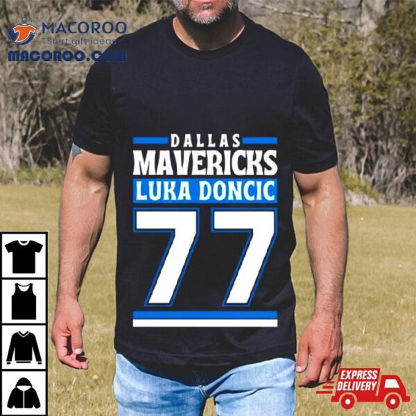 Dallas Mavericks Luka Doncic 77 Basketball Shirt