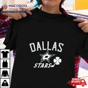 Dallas Stars Levelwear St Patrick Rsquo S Day Richmond Clover Tshirt
