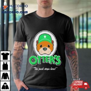 Dallas Stars Otter S The Puck Stops Here Tshirt