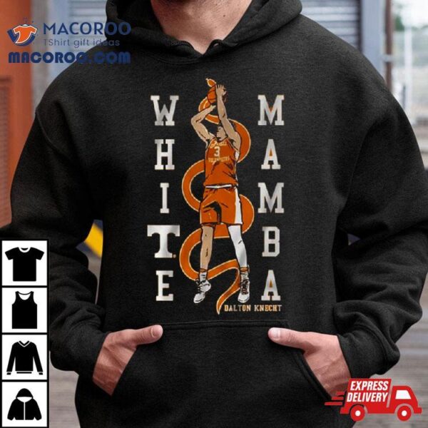 Dalton Knecht White Mamba Tennessee Men’s Basketball Shirt