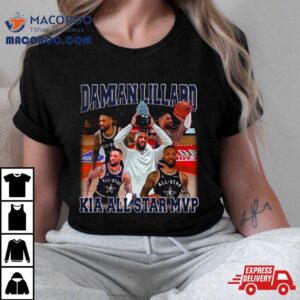 Damian Lillard Kia All Star Mvp Bootleg Vintage Shirt