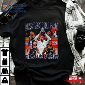 Damian Lillard Kia All Star Mvp Bootleg Vintage Tshirt