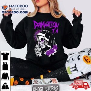 Damnation T.a Skull Prayer Shirt