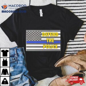 Defend The Police Usa Flag Shirt