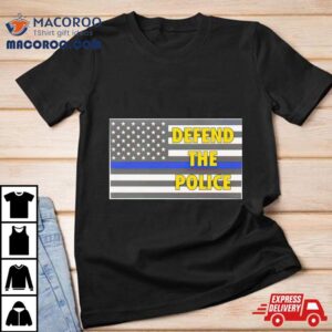 Defend The Police Usa Flag Tshirt