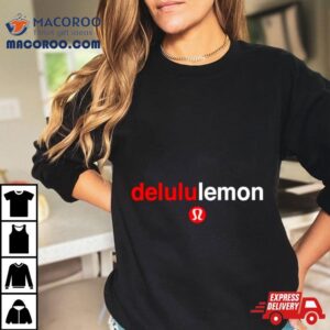 Delululemon Parody Logo Tshirt