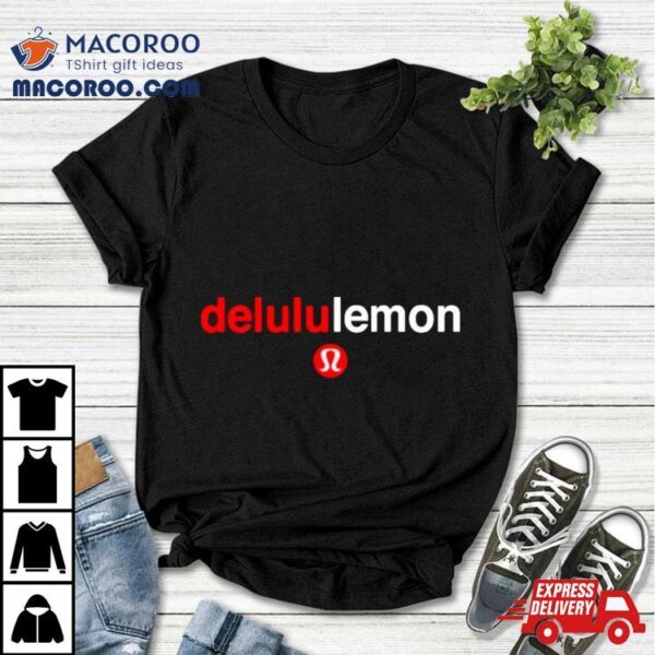 Delululemon Parody Logo Shirt