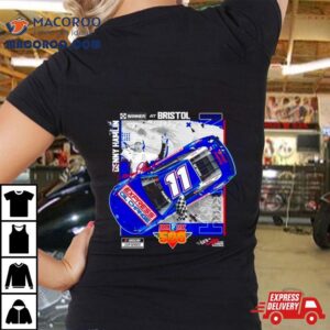 Denny Hamlin Checkered Flag Sports Food City Race Win Tshirt