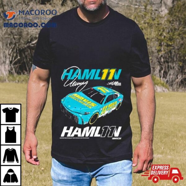 Denny Hamlin Joe Gibbs Mavis Car Shirt