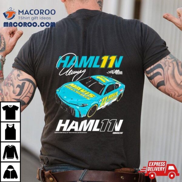 Denny Hamlin Joe Gibbs Mavis Car Shirt