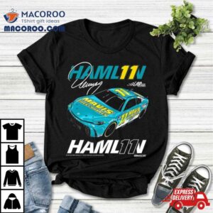 Denny Hamlin Joe Gibbs Racing Team Mavis Car Signature Tshirt