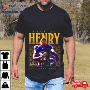 Derrick Henry Baltimore Ravens Signature Tshirt