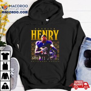 Derrick Henry Baltimore Ravens Signature Tshirt