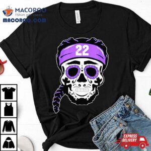 Derrick Henry Baltimore Ravens Sugar Skull Tshirt