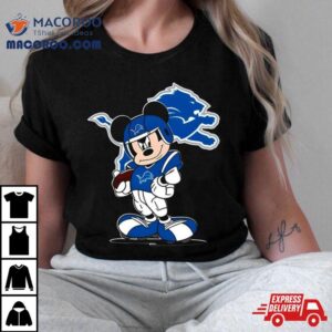 Detroit Lions Nfl Mickey Mouse Fan Shirt