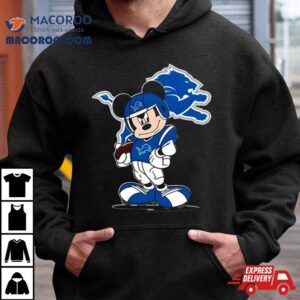 Detroit Lions Nfl Mickey Mouse Fan Tshirt