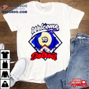 Detroit Pistons X J Dilla Welcome To Detroit Shirt