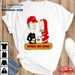 Detroit Red Wings Beavis And Butt Head T Shirt