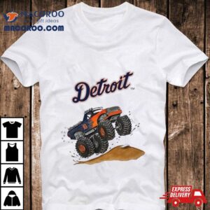 Detroit Tigers Monster Truck Mlb Shirt