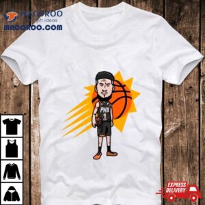 Devin Booker Phoenix Suns Player Cartoon Shirt