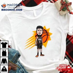 Devin Booker Phoenix Suns Player Cartoon Tshirt