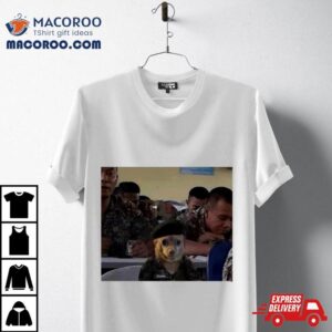 Dog Cheddar Military Tshirt