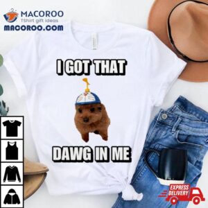 Dog Doraemon Flying I Got Dawg In Me Tshirt