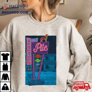 Dogs In A Pile Sherman Theater Stroudsburg Pa March Tshirt