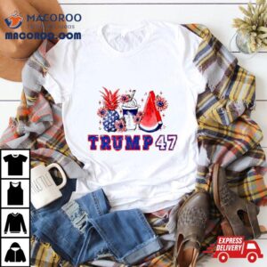 Donald Trump Pineapple And Watermelon Tshirt