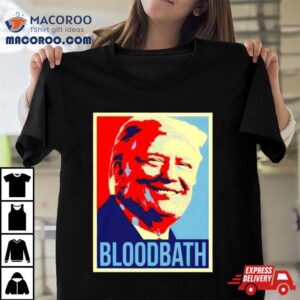 Donald Trump Bloodbath Art Prin Tshirt