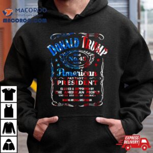 Donald Trump Whiskey American Patriotic Presiden Tshirt