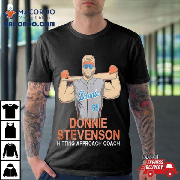 Donnie Stevenson Hitting Approach Coach Baseball Shirt