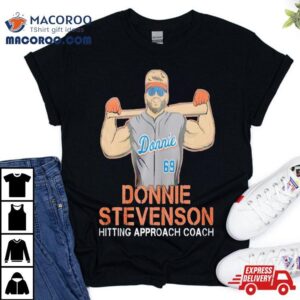 Donnie Stevenson Hitting Approach Coach Baseball Tshirt