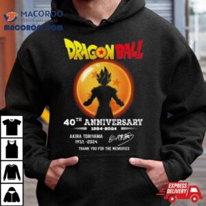 Dragon Ball Th Anniversary Akira Toriyama Thank You For The Memories Tshirt