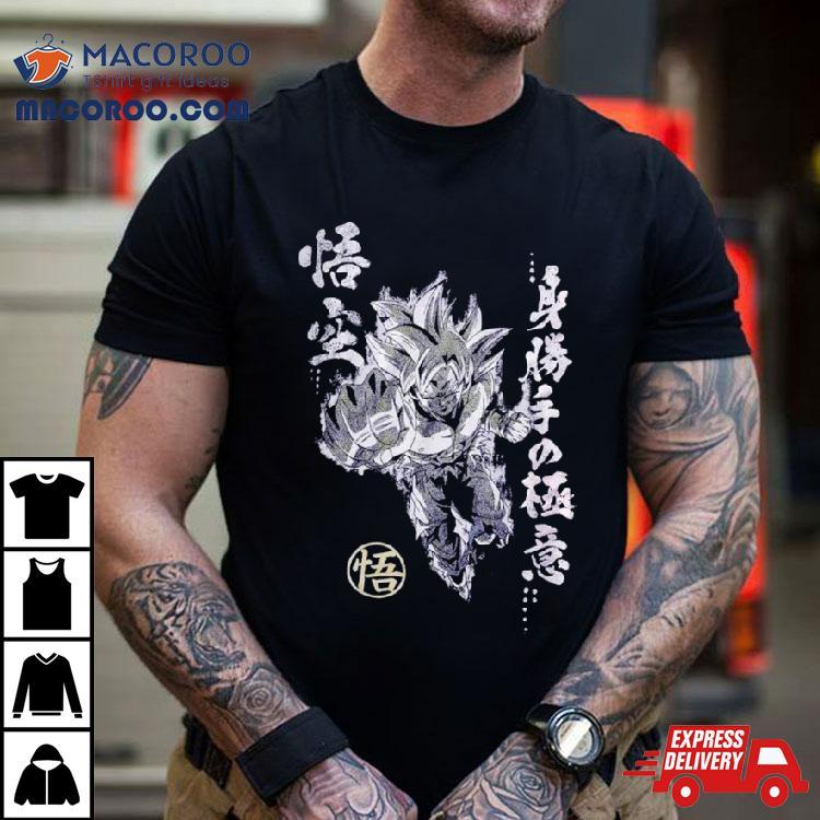 Dragon Ball Super Goku Foil Mineral Wash Shirt Dragon Ball Super Goku Foil Mineral Wash Shirt