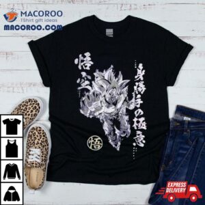 Dragon Ball Super Goku Foil Mineral Wash Shirt 1 Dragon Ball Super Goku Foil Mineral Wash Tshirt