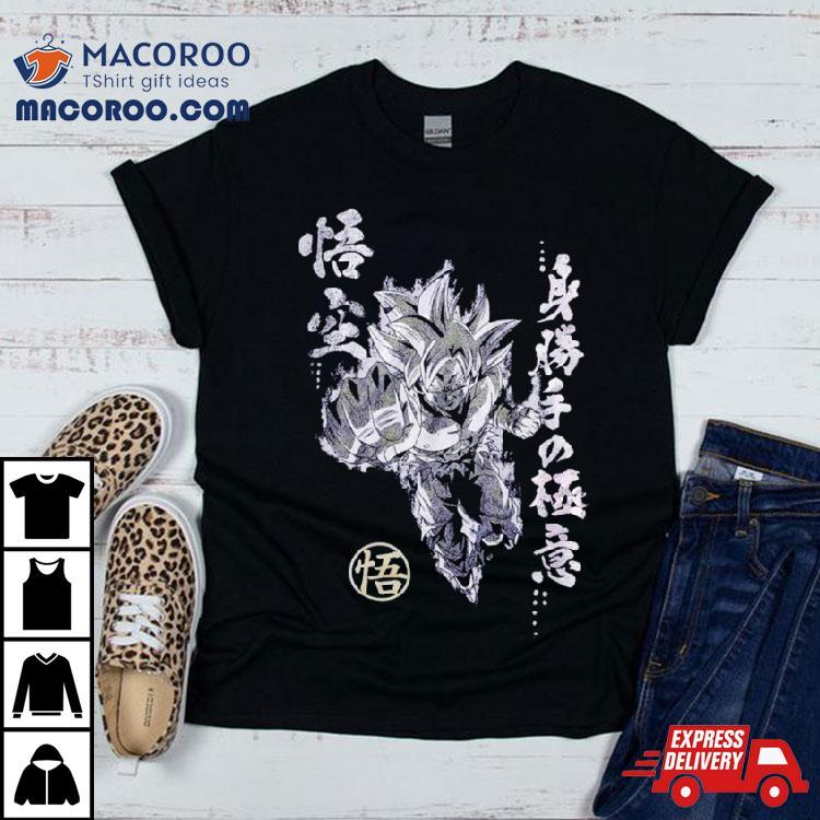 Dragon Ball Super Goku Foil Mineral Wash Shirt Dragon Ball Super Goku Foil Mineral Wash Shirt